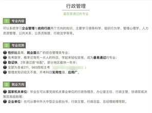 行政管理自考本科代碼