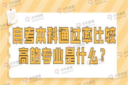 自考本科及格率宣傳