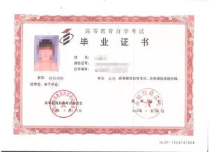 自考本科一拿證書