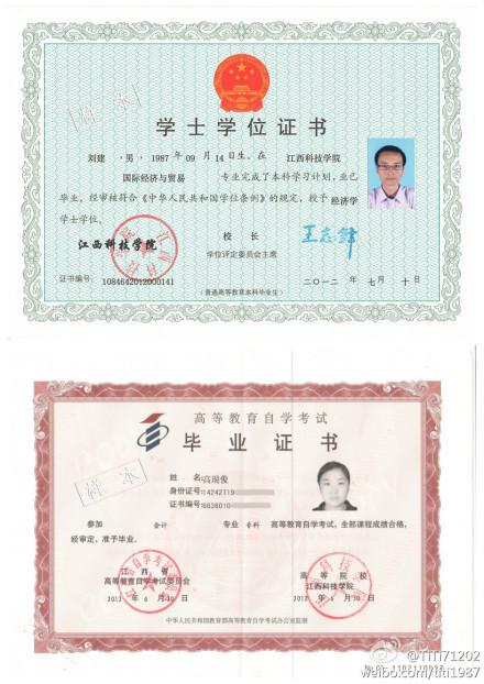 江西科技學院自考本科學信網能查嘛