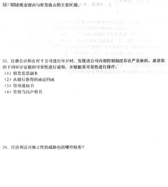 四川自考本科審計(jì)真題