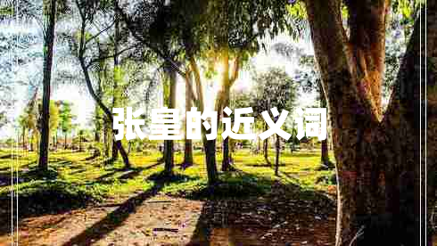 張皇的近義詞 張皇的近義詞