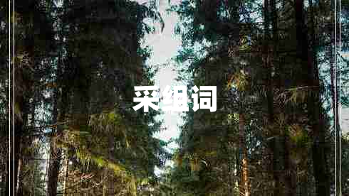 采組詞