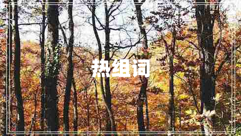 熱組詞 熱組詞