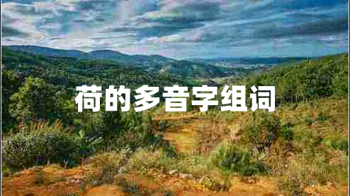 荷的多音字組詞 荷的多音字組詞