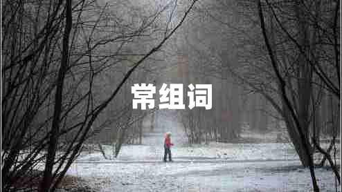 常組詞