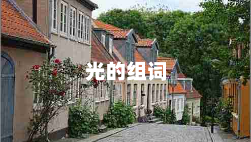 光的組詞
