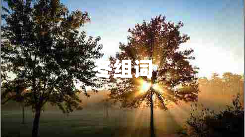 冬組詞 冬組詞