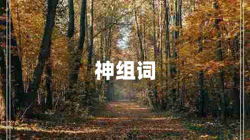 神組詞 神組詞