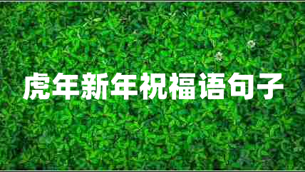 虎年新年祝福語(yǔ)句子