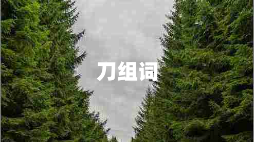 刀組詞 刀組詞