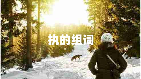 執(zhí)的組詞 執(zhí)的組詞