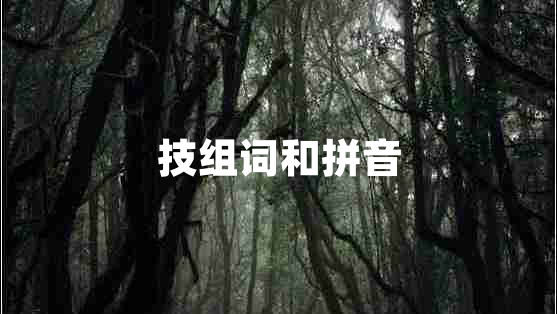技組詞和拼音