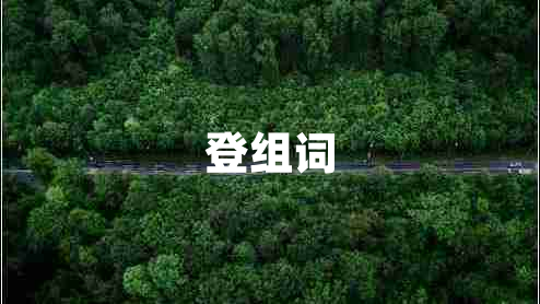 登組詞 登組詞