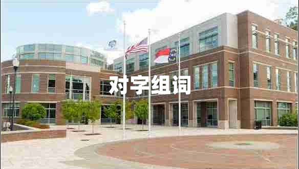 對(duì)字組詞