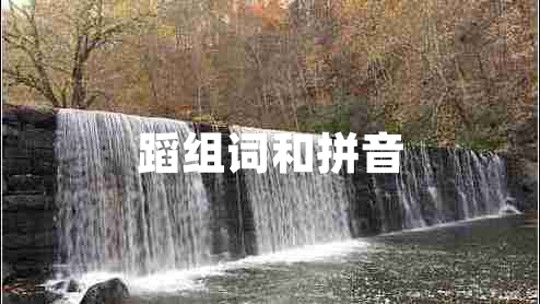 蹈組詞和拼音
