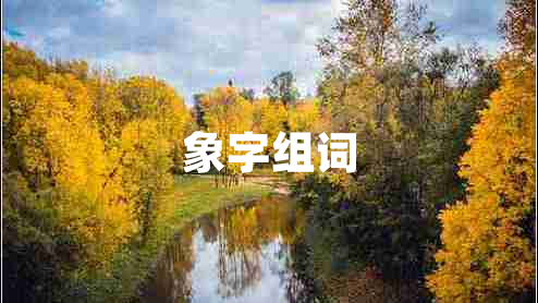 象字組詞 象字組詞