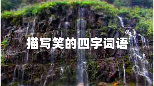 描寫(xiě)笑的四字詞語(yǔ)