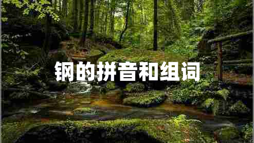 鋼的拼音和組詞