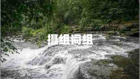 攝組詞組 攝組詞組