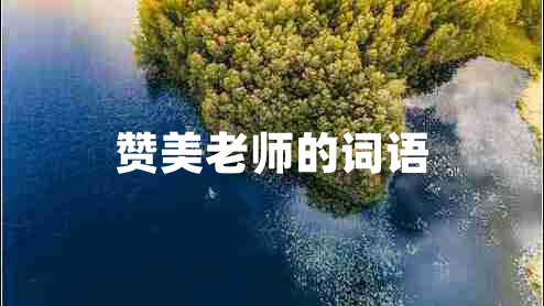 贊美老師的詞語