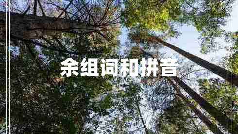 余組詞和拼音 余組詞和拼音