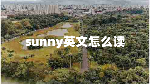 sunny英文怎么讀