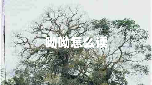 呦呦怎么讀