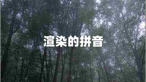 渲染的拼音 渲染的拼音