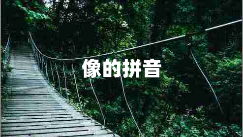 像的拼音 像的拼音