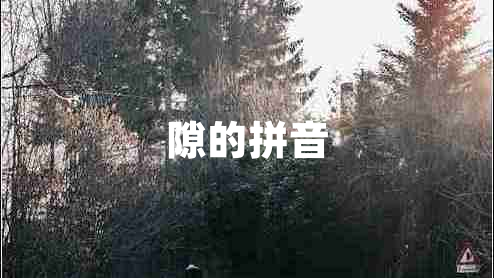 隙的拼音 隙的拼音