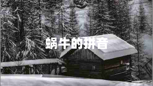 蝸牛的拼音 蝸牛的拼音