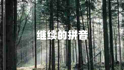 繼續(xù)的拼音