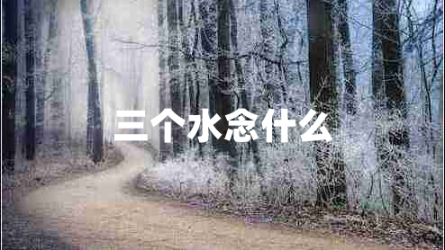 三個(gè)水念什么