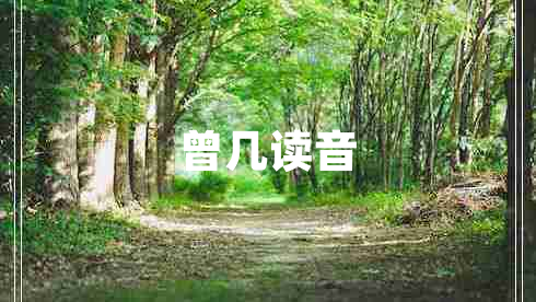 曾幾讀音 曾幾讀音