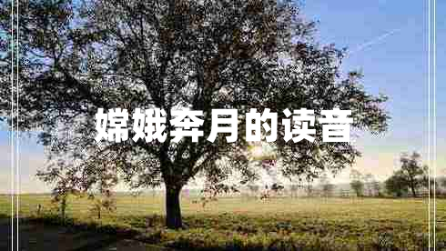 嫦娥奔月的讀音