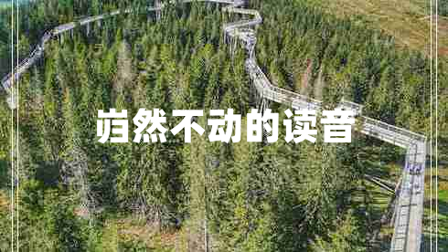 巋然不動的讀音