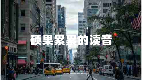 碩果累累的讀音