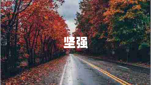 堅(jiān)強(qiáng)