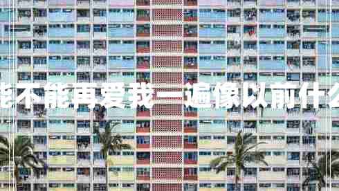 你能不能再愛(ài)我一遍像以前什么歌