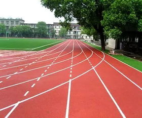 校園塑膠跑道作文150字