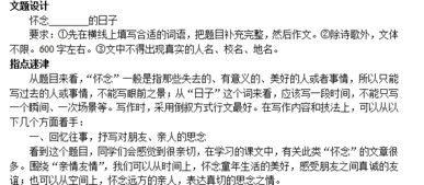 作文,酸甜苦辣,校園生活