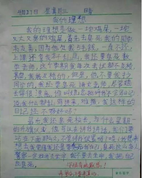 小學生投稿作文(有關校園)