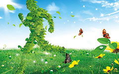 綠色校園行作文300字作文