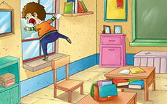 校園的教室500作文