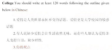 校園愛情的利與弊英語作文