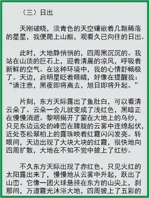 校園風景作文主要描寫人