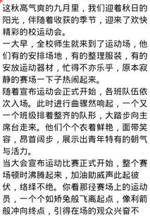 運(yùn)動(dòng)會(huì),寫一篇,校園,百字