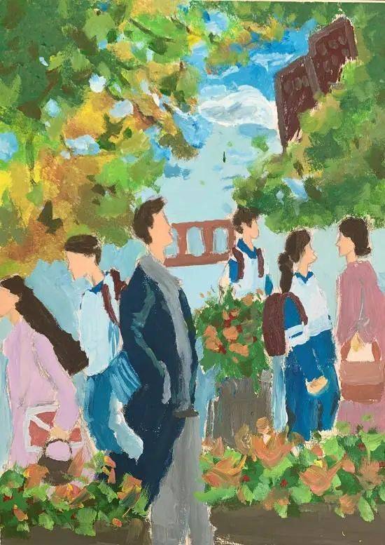 游覽早晨的校園作文400