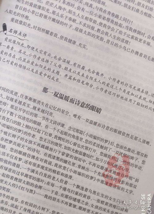 中學(xué)生優(yōu)秀校園作文素材